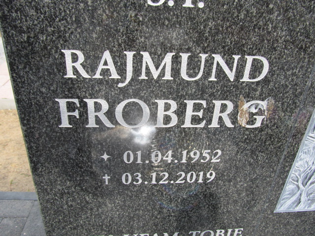 Rajmund Froberg 1952 Malbork - Grobonet - Wyszukiwarka osób pochowanych