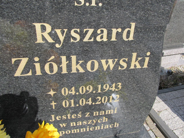 Ryszard Ziółkowski 1943 Malbork - Grobonet - Wyszukiwarka osób pochowanych