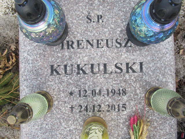 Ireneusz Kukulski 1948 Malbork - Grobonet - Wyszukiwarka osób pochowanych