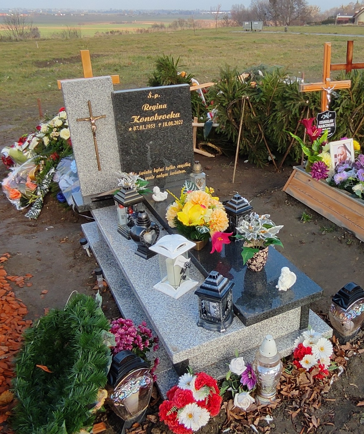Regina Konobrocka 1955 Malbork - Grobonet - Wyszukiwarka osób pochowanych