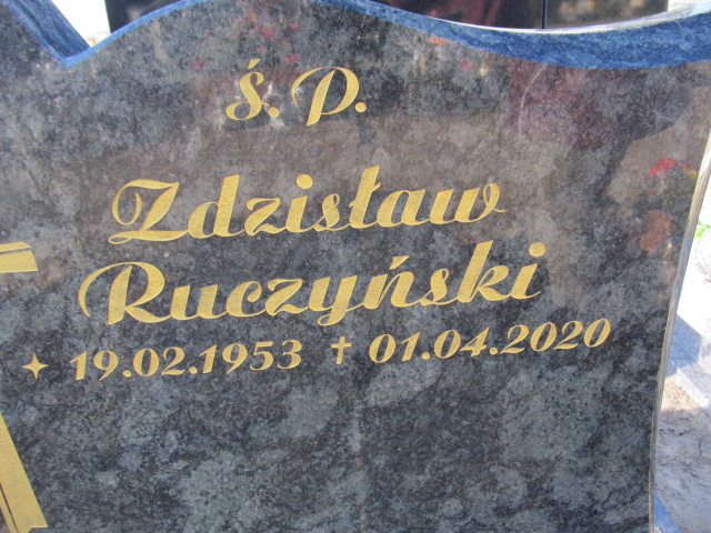 Zdzisław Ruczyński 1953 Malbork - Grobonet - Wyszukiwarka osób pochowanych