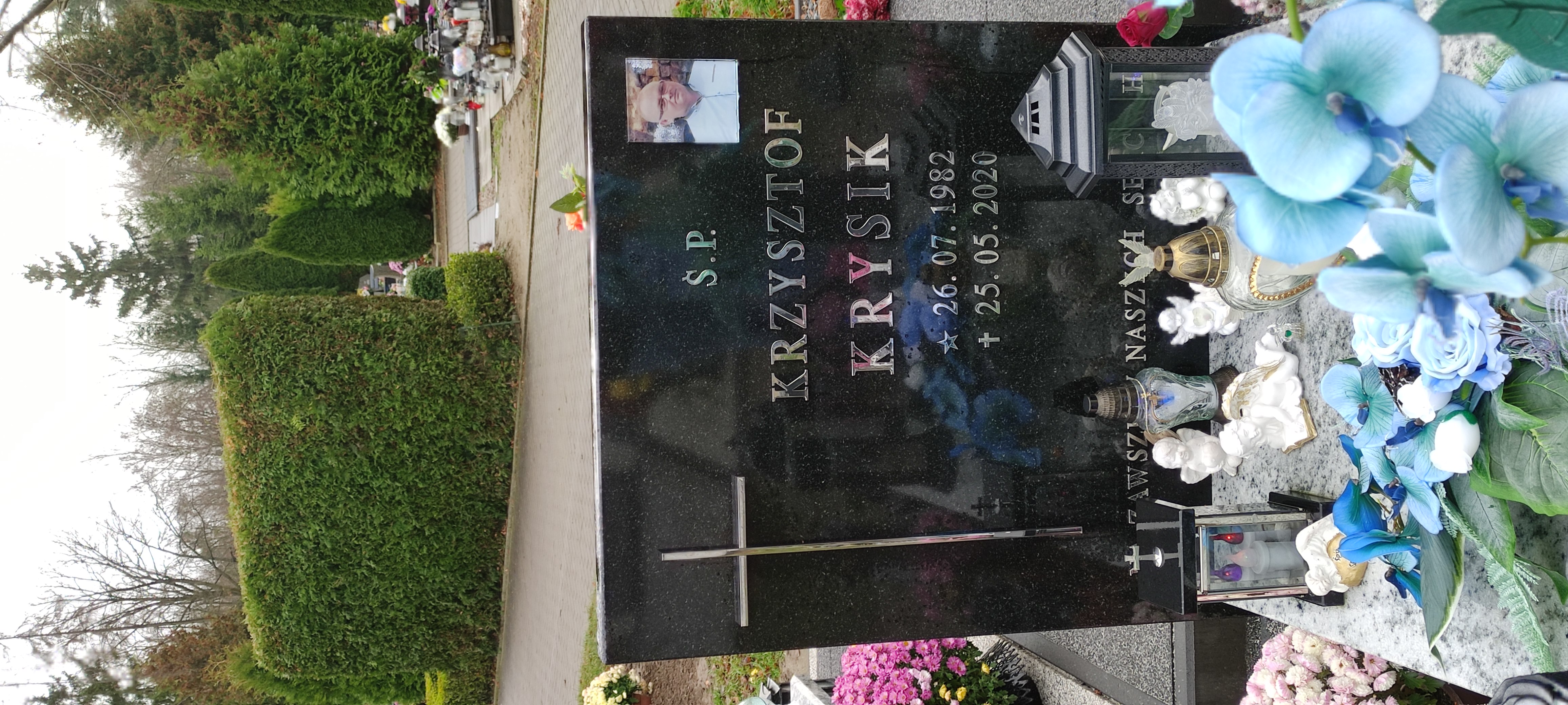 Krzysztof Krysik 1982 Malbork - Grobonet - Wyszukiwarka osób pochowanych