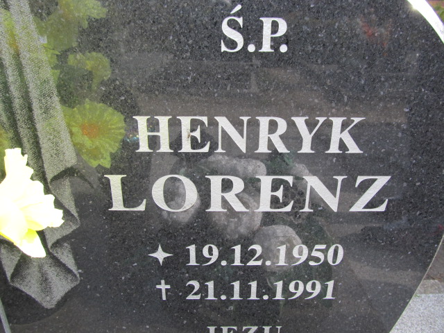 Henryk Lorenz 1950 Malbork - Grobonet - Wyszukiwarka osób pochowanych