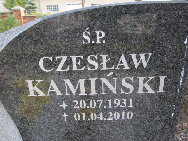 Bogumiła Kamińska 1936 Malbork - Grobonet - Wyszukiwarka osób pochowanych