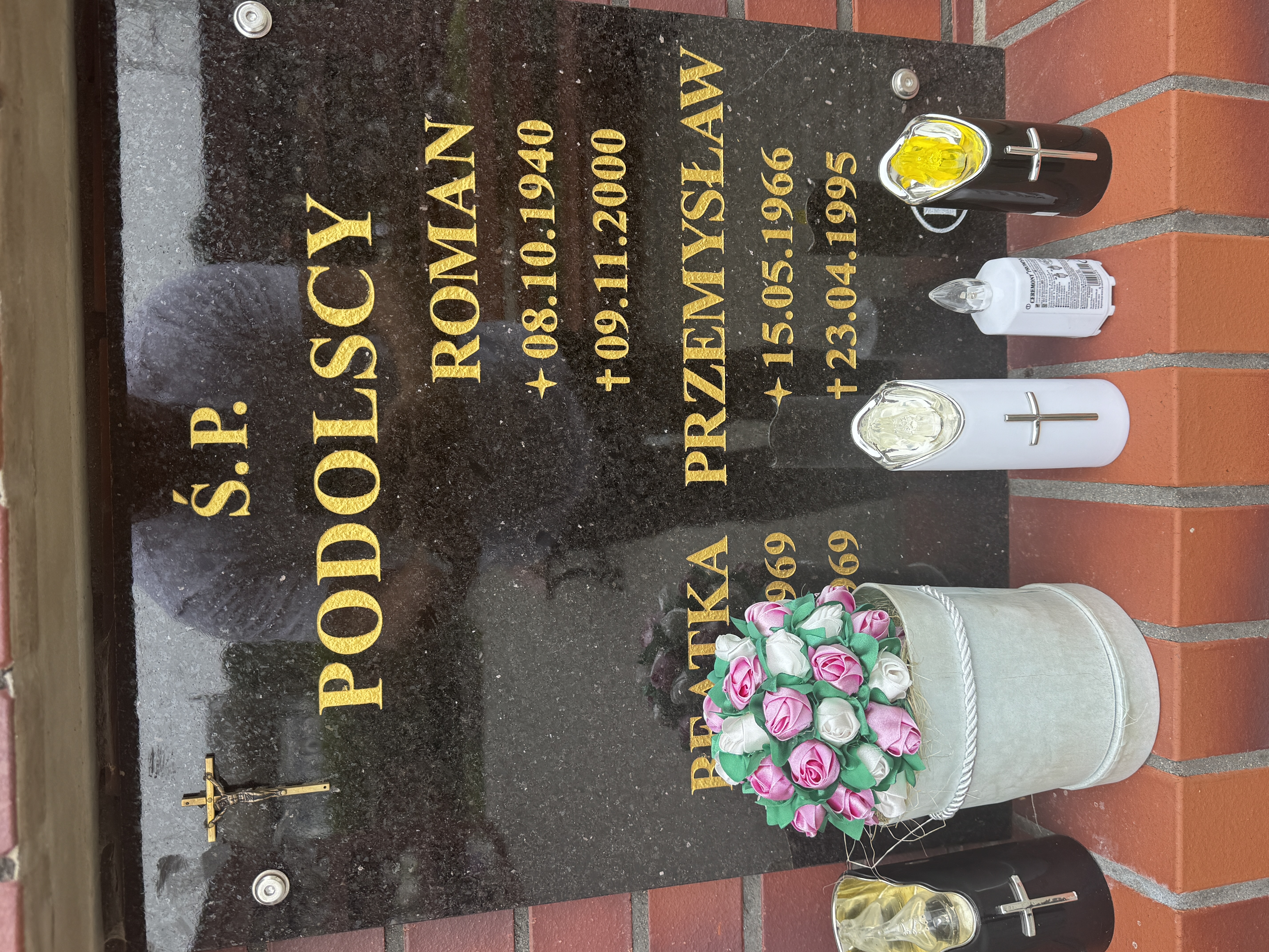 Roman Podolski 1940 Malbork - Grobonet - Wyszukiwarka osób pochowanych