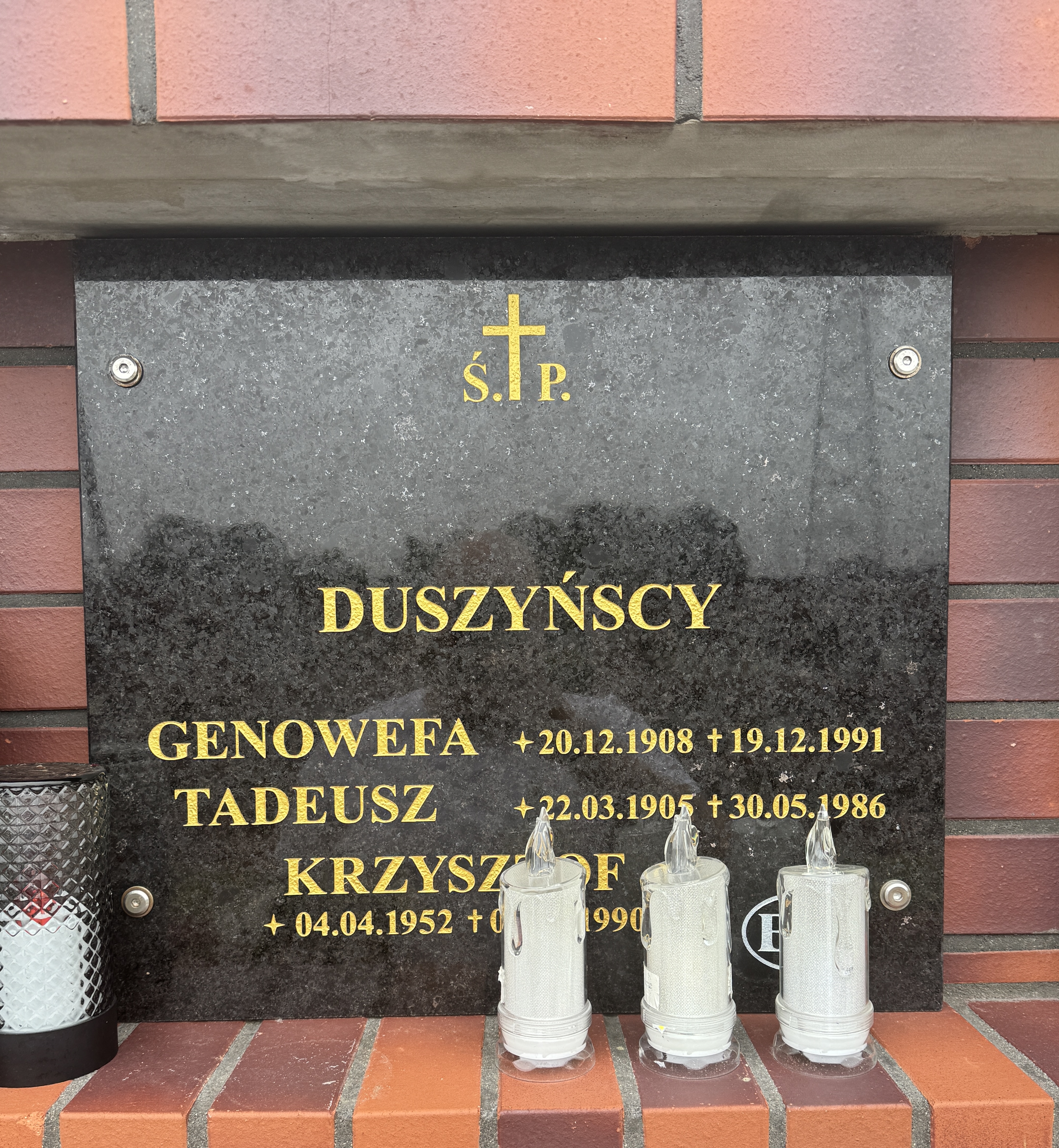 Krzysztof Duszyński 1952 Malbork - Grobonet - Wyszukiwarka osób pochowanych