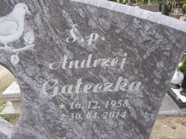 Andrzej Gałeczka 1958 Malbork - Grobonet - Wyszukiwarka osób pochowanych