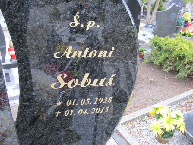 Antoni Sobuś 1938 Malbork - Grobonet - Wyszukiwarka osób pochowanych