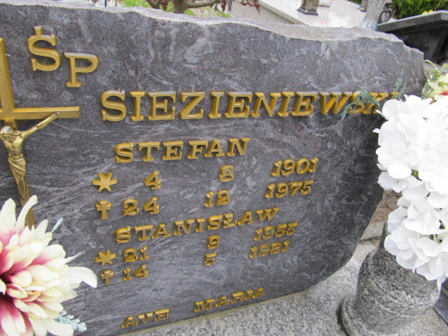 Stefan Siezieniewski 1901 Malbork - Grobonet - Wyszukiwarka osób pochowanych