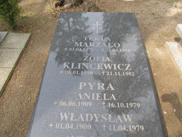 Aniela Pyra 1909 Malbork - Grobonet - Wyszukiwarka osób pochowanych