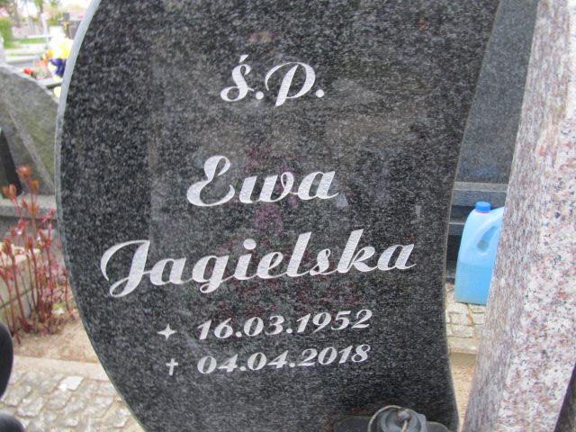Ewa Jagielska 1952 Malbork - Grobonet - Wyszukiwarka osób pochowanych