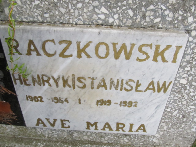 Henryk Raczkowski Malbork - Grobonet - Wyszukiwarka osób pochowanych