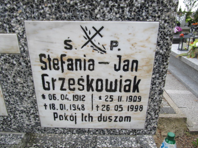 Zenon Grześkowiak 1941 Malbork - Grobonet - Wyszukiwarka osób pochowanych