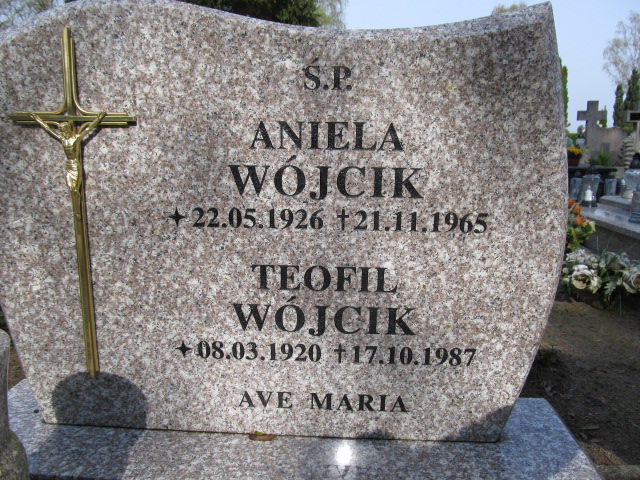 Aniela Wójcik 1926 Malbork - Grobonet - Wyszukiwarka osób pochowanych