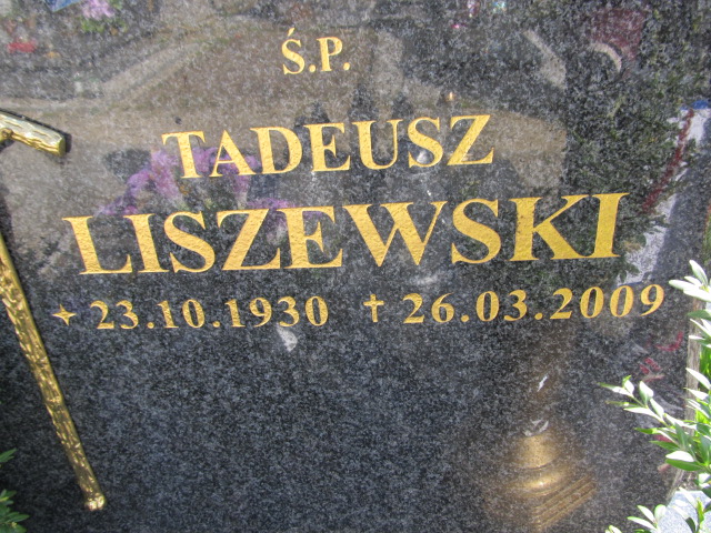 Krzysztof Liszewski 1962 Malbork - Grobonet - Wyszukiwarka osób pochowanych