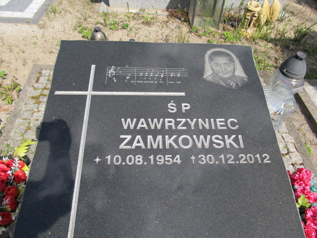 Wawrzyniec Zamkowski 1954 Malbork - Grobonet - Wyszukiwarka osób pochowanych