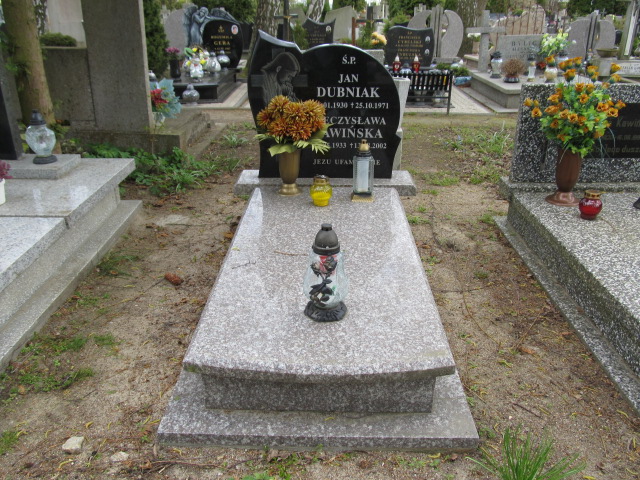 Grób Mieczysława Kawińska