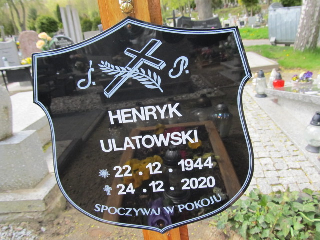 Henryk Ulatowski 1944 Malbork - Grobonet - Wyszukiwarka osób pochowanych