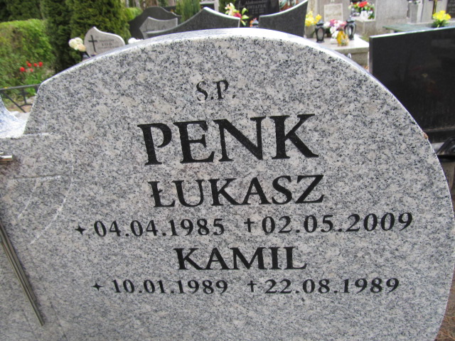 Arkadiusz Penk 1985 Malbork - Grobonet - Wyszukiwarka osób pochowanych