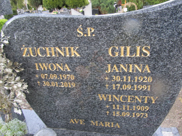 Janina Gilis 1920 Malbork - Grobonet - Wyszukiwarka osób pochowanych