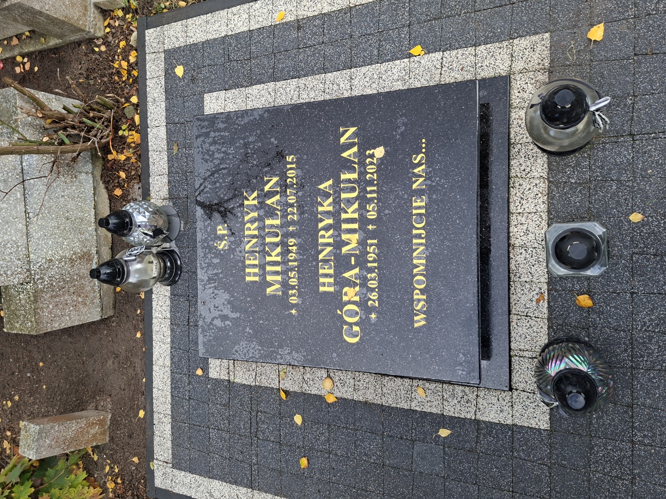 Grób Henryk Mikułan