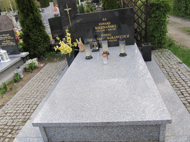 Grób Teresa(2) Nieznańska-Baranowicz