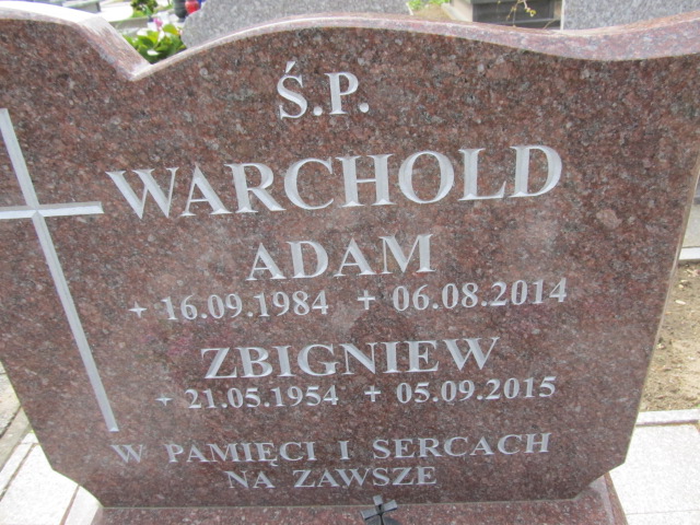 Zbigniew Warchold 1954 Malbork - Grobonet - Wyszukiwarka osób pochowanych
