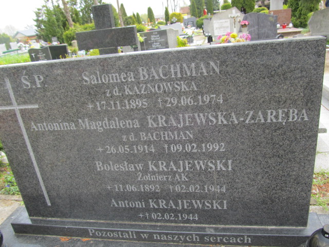 Bolesław Krajewski 1892 Malbork - Grobonet - Wyszukiwarka osób pochowanych