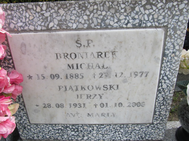 Michał Broniarek 1885 Malbork - Grobonet - Wyszukiwarka osób pochowanych