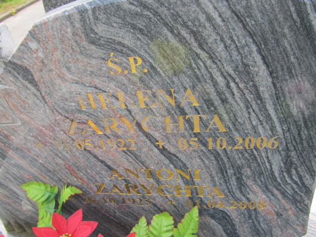 Antoni Zarychta 1923 Malbork - Grobonet - Wyszukiwarka osób pochowanych