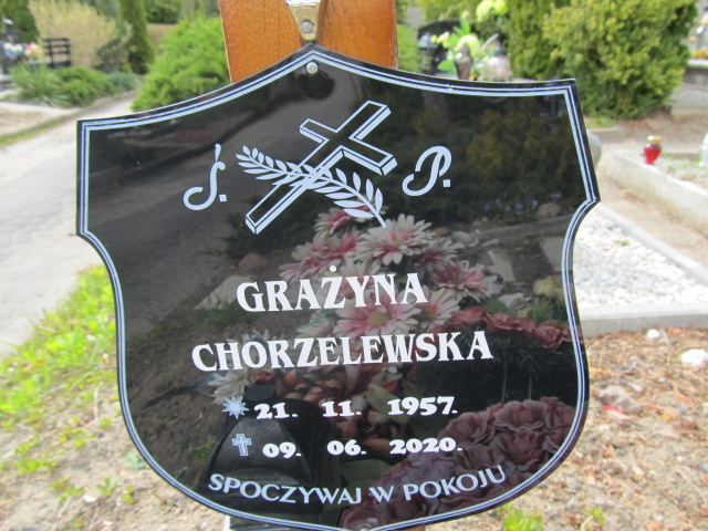 Grażyna Chorzelewska 1957 Malbork - Grobonet - Wyszukiwarka osób pochowanych