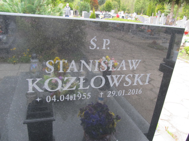 Stanisław Kozłowski 1955 Malbork - Grobonet - Wyszukiwarka osób pochowanych