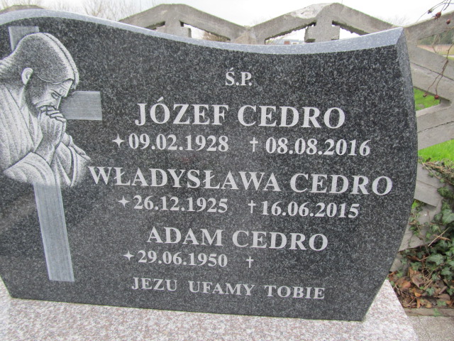 Władysława(2) Cedro 1925 Malbork - Grobonet - Wyszukiwarka osób pochowanych