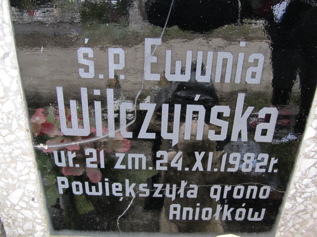 Ewa Wilczyńska 1982 Malbork - Grobonet - Wyszukiwarka osób pochowanych