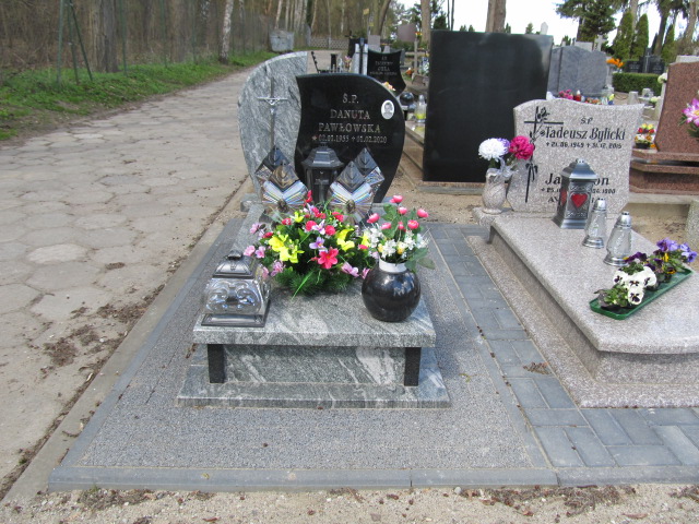 Grób Danuta Pawłowska