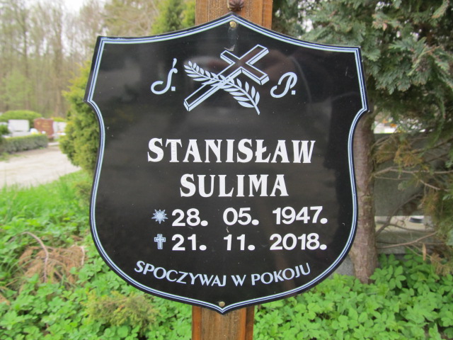 Stanisław Sulima 1947 Malbork - Grobonet - Wyszukiwarka osób pochowanych