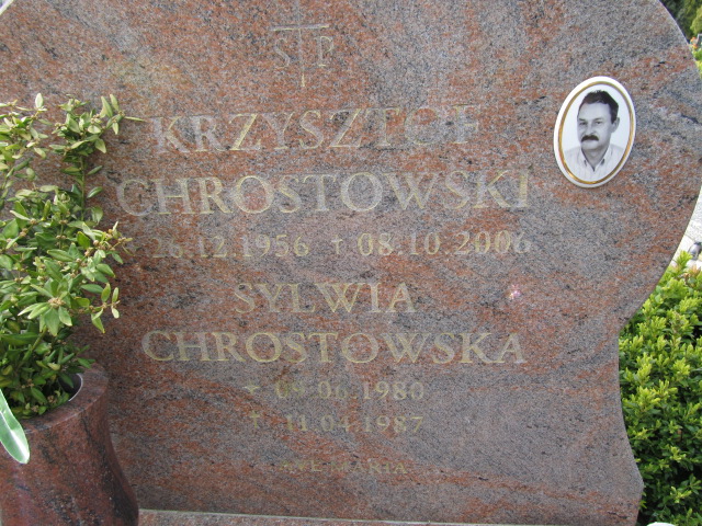 Krzysztof Chrostowski 1956 Malbork - Grobonet - Wyszukiwarka osób pochowanych