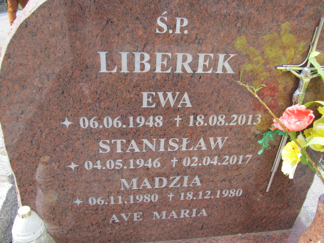 Stanisław Liberek 1946 Malbork - Grobonet - Wyszukiwarka osób pochowanych
