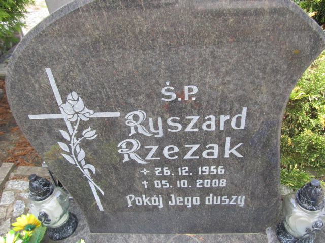 Ryszard Rzezak 1956 Malbork - Grobonet - Wyszukiwarka osób pochowanych