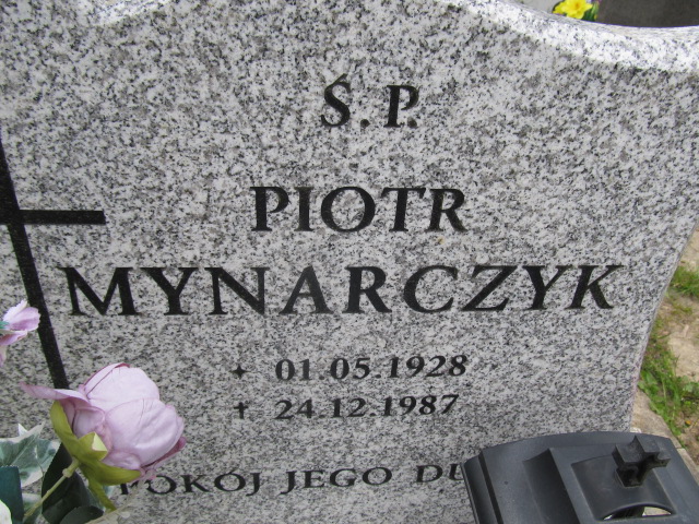 Piotr Mynarczyk 1928 Malbork - Grobonet - Wyszukiwarka osób pochowanych