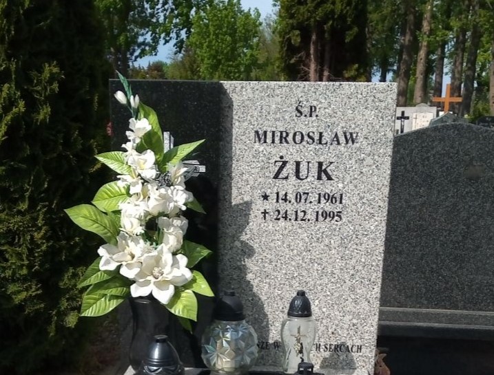 Mirosław Żuk 1961 Malbork - Grobonet - Wyszukiwarka osób pochowanych