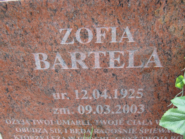 Zdjęcie grobu
